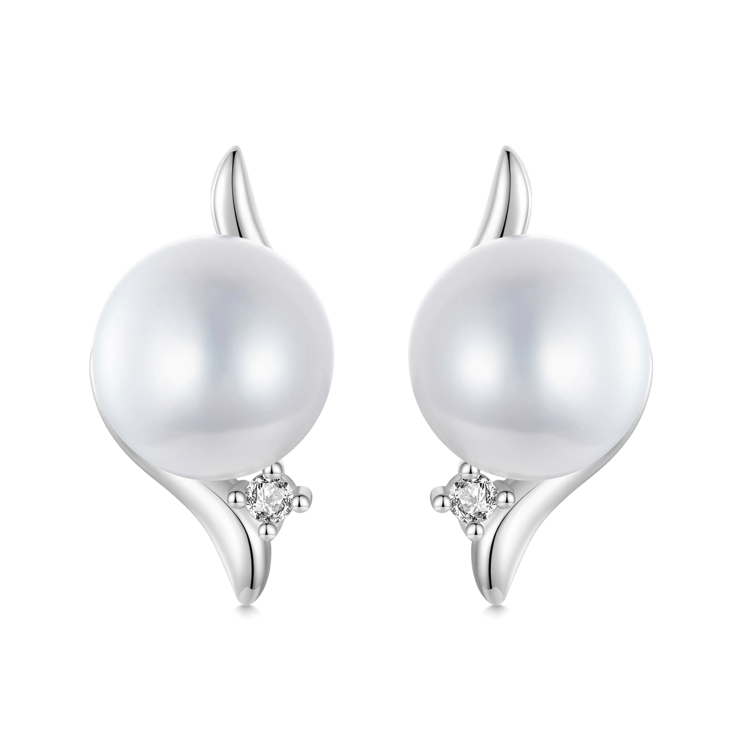 淡水パールスタッドピアス image number 0