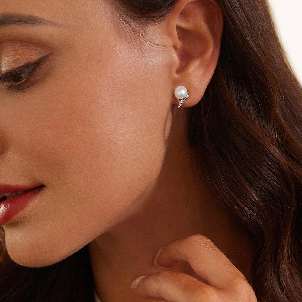 淡水パールスタッドピアス image number 6