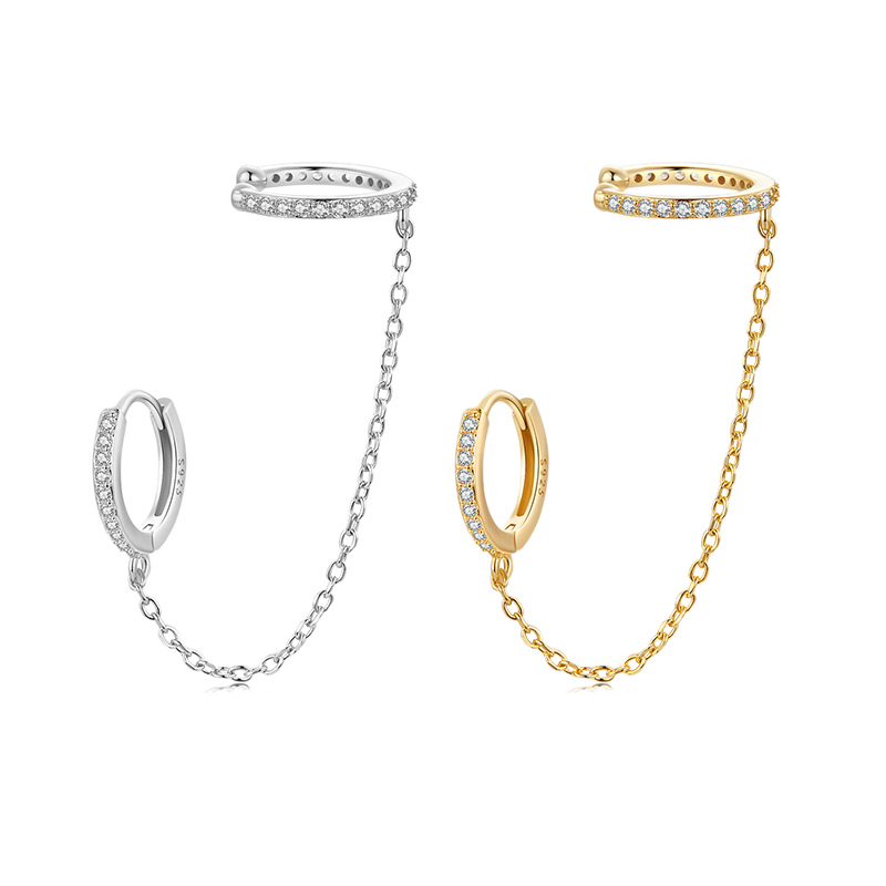 イヤーカフフープピアス image number 1