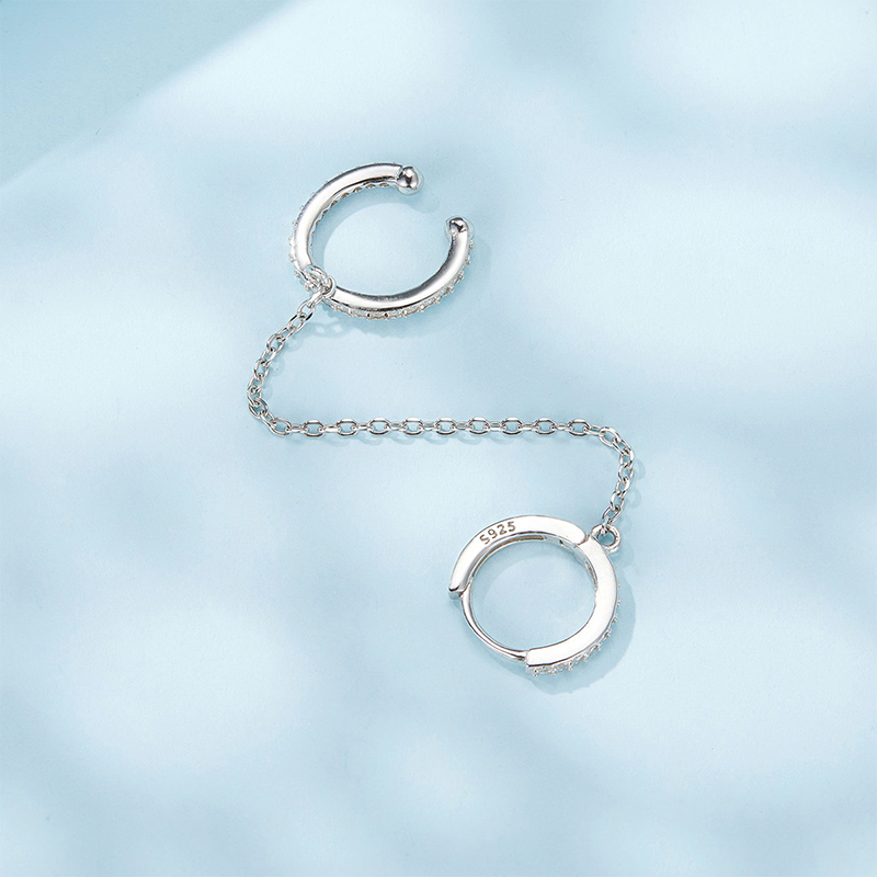 イヤーカフフープピアス image number 4