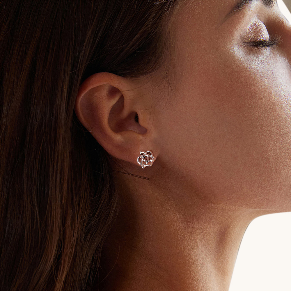 ケルトノットスタッドピアス image number 4