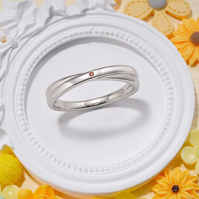 ツイスト誕生石リング image number 3