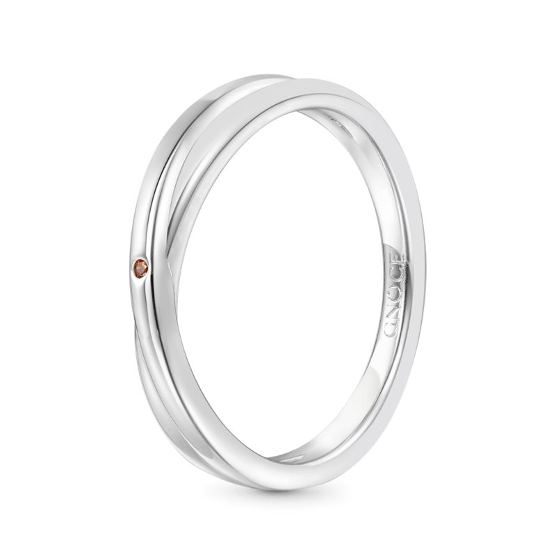 ツイスト誕生石リング image number 2