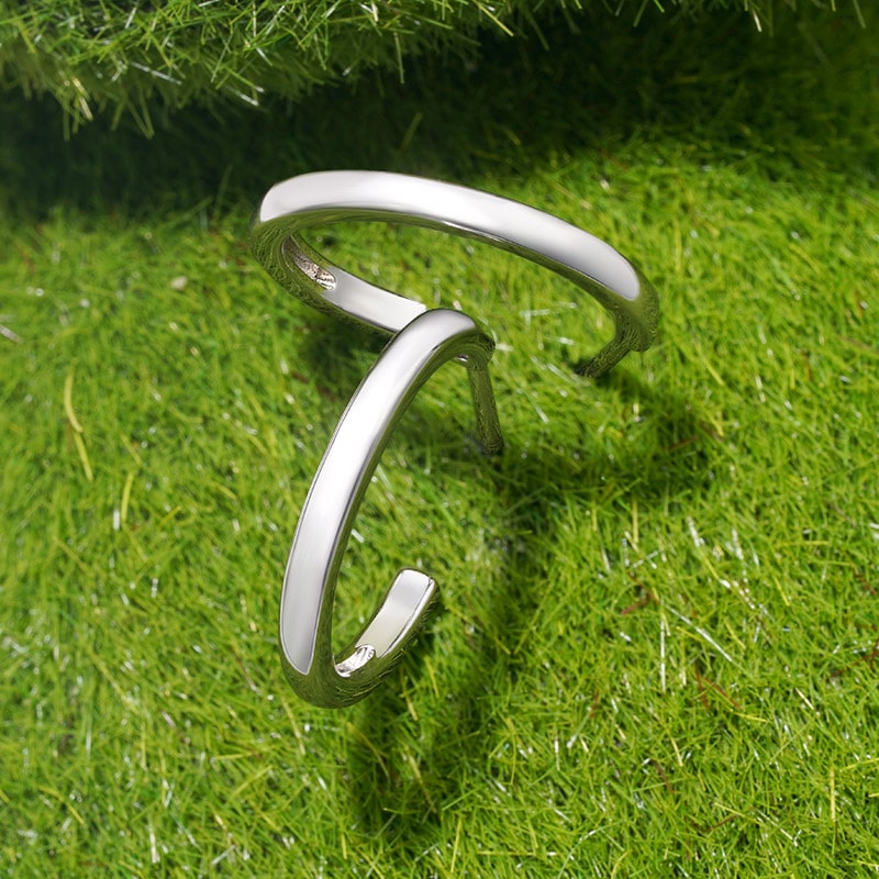 フラットフープピアス image number 3