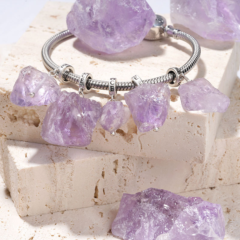 アメジスト原石ペンダント image number 2