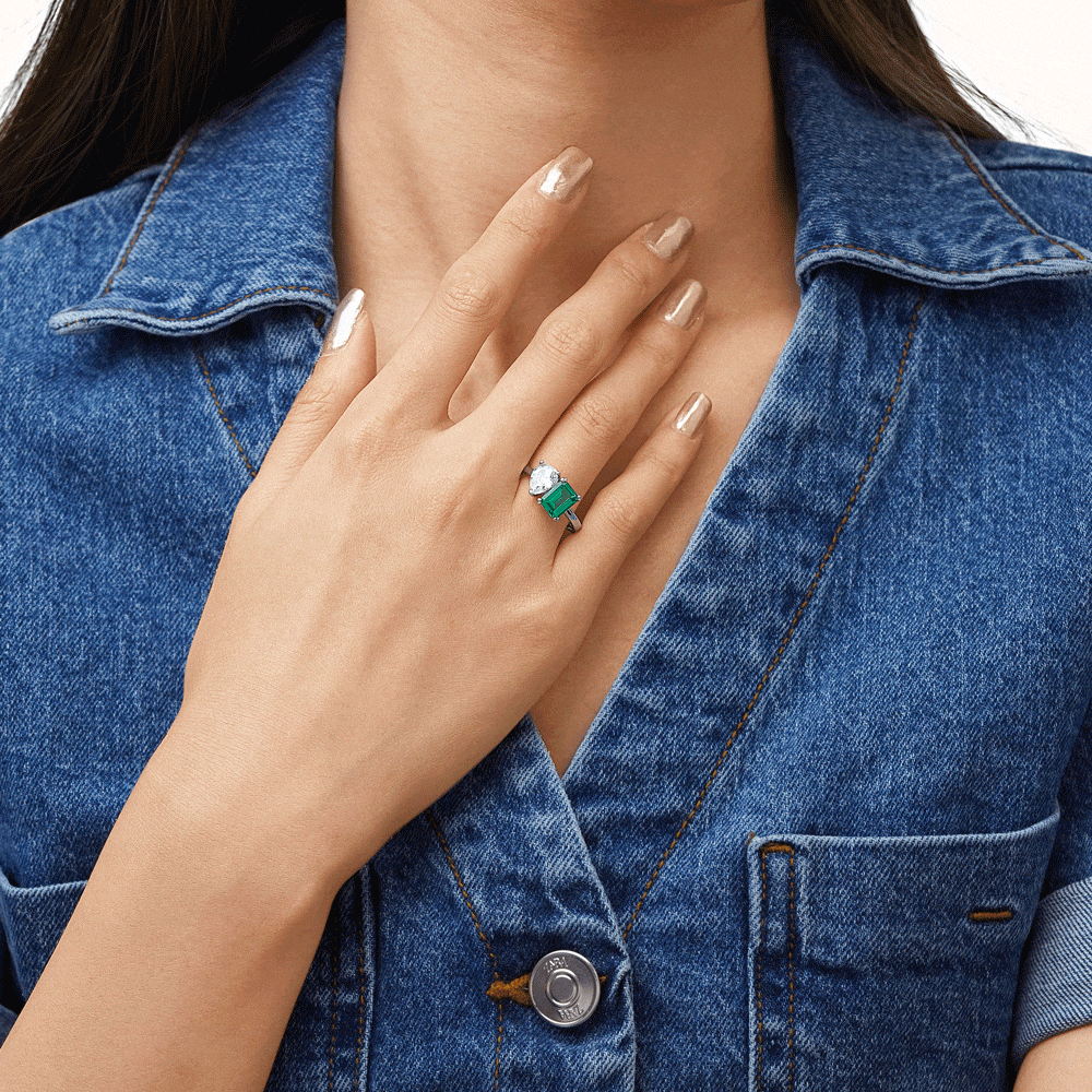 ダブルダイヤモンドリング image number 3