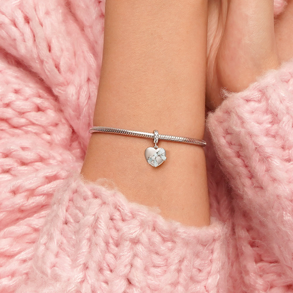 ハート ギフト ボックス ペンダント image number 2