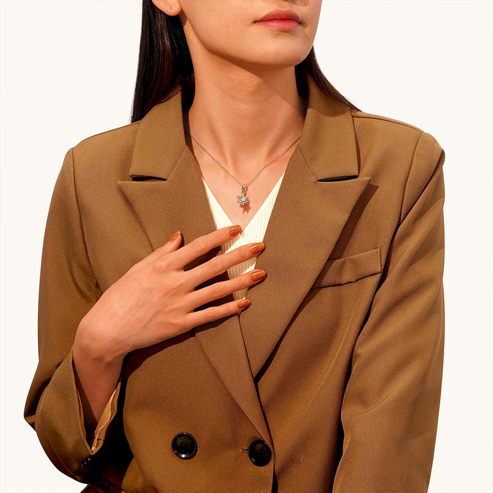 スノーフレークペンダント image number 3