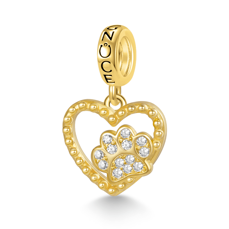 犬の肉球ペンダント image number 0