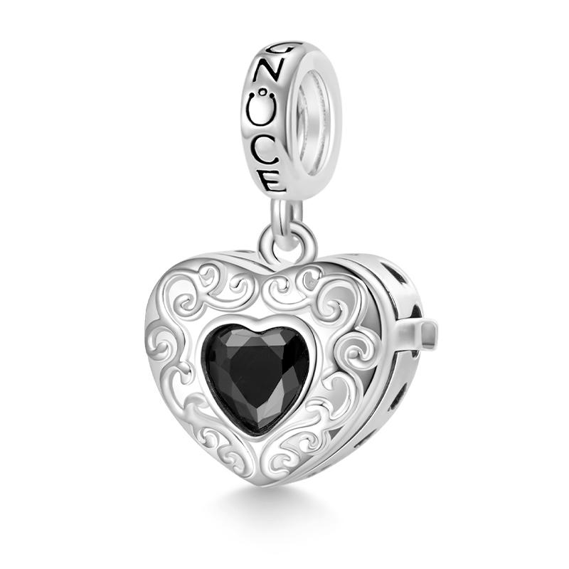 写真入りハート・ペンダント image number 1