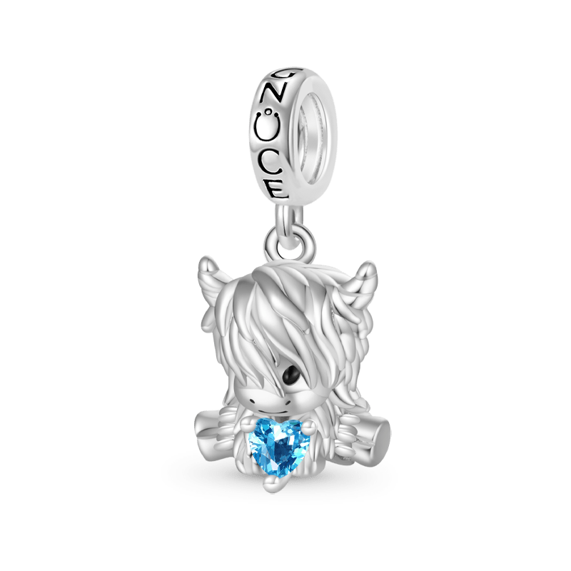 ハイランドカウ誕生石ペンダント image number 0