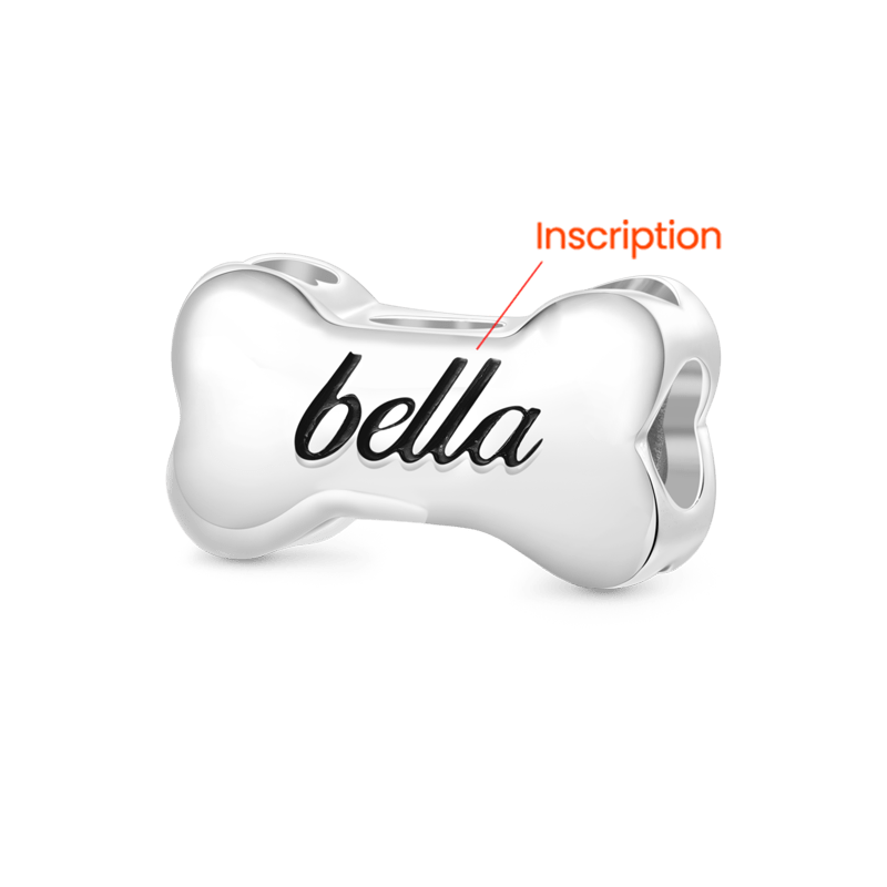 犬の骨の誕生石チャーム image number 2