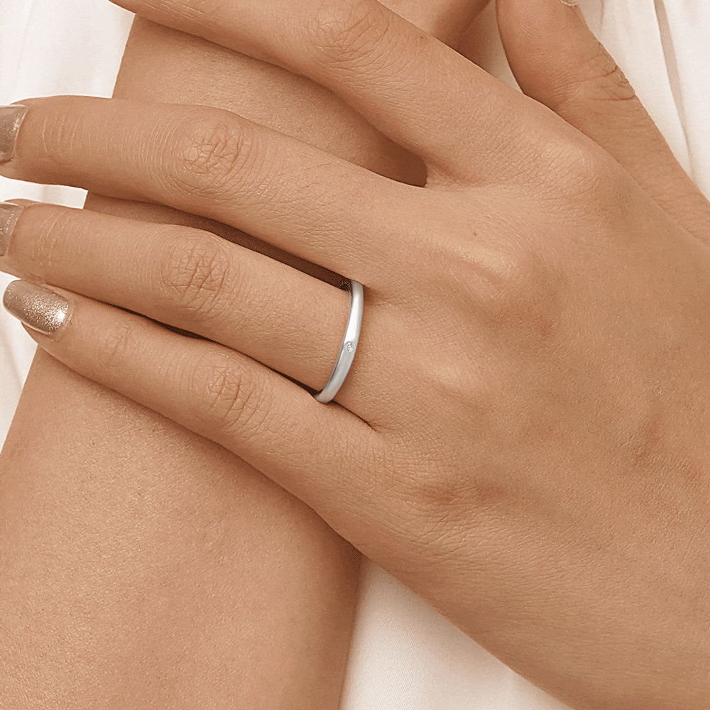 一粒誕生石リング image number 4