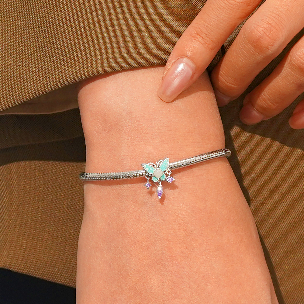 蓄光バタフライチャーム image number 5