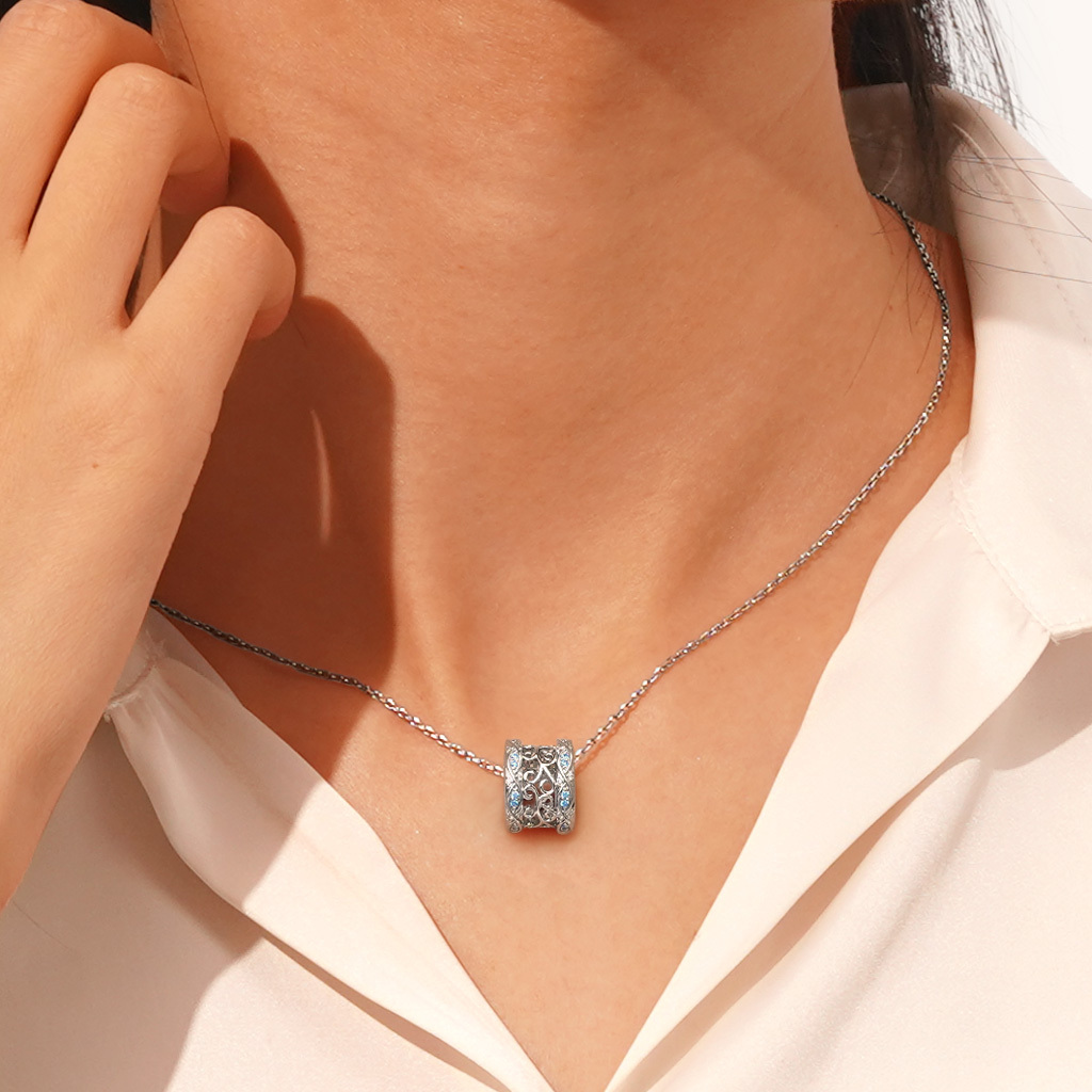 ヴィンテージ インフィニティ ネックレス image number 4