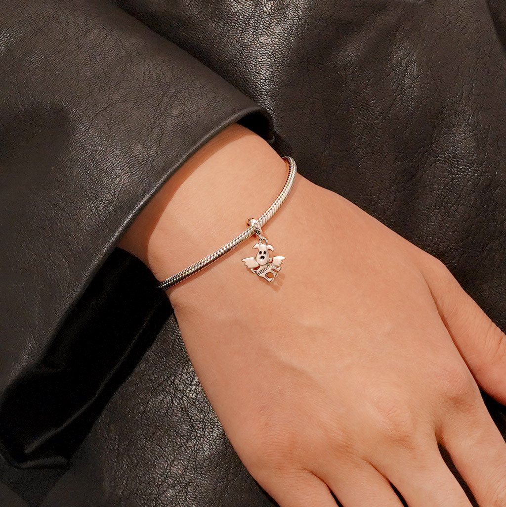 彫刻可能な子犬ペンダント image number 5