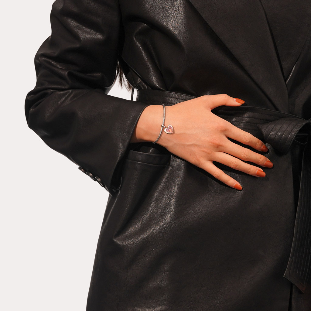 ピンクハートガールパワーペンダント image number 5