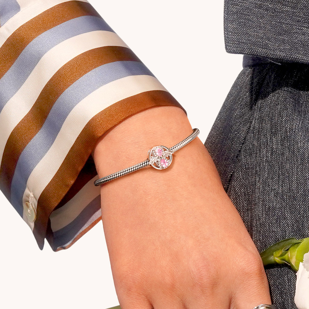 誕生石の無限の愛のお守り image number 4