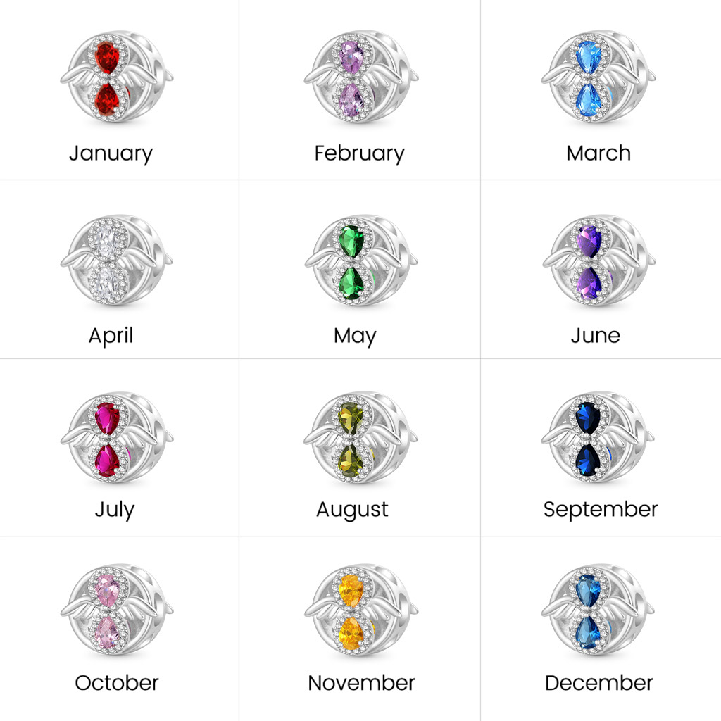 誕生石の無限の愛のお守り image number 5