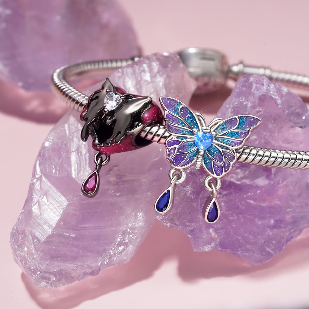 ソウルメイト バタフライハートチャーム image number 2