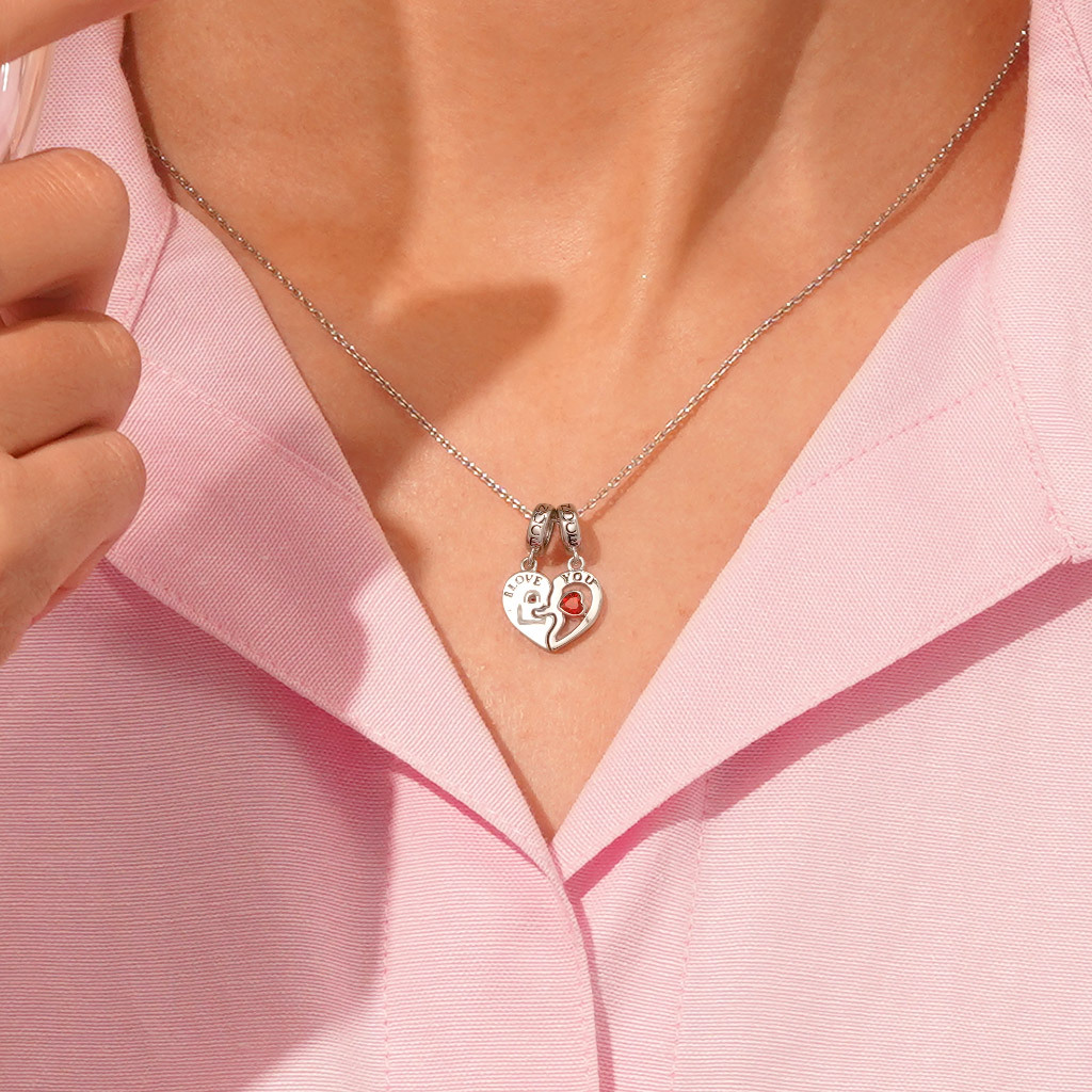 キーロックカップルペンダント image number 6