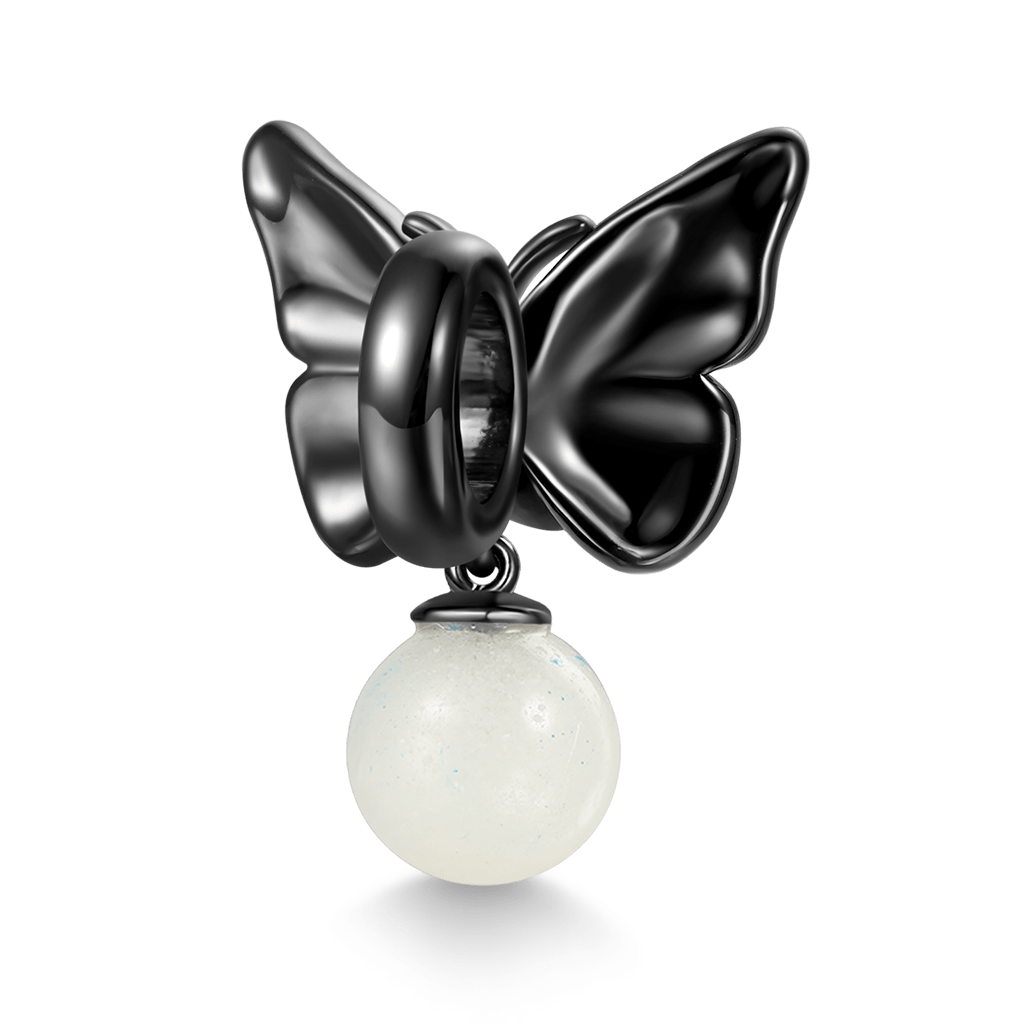 ブルーモルフォ バタフライ チャーム image number 2