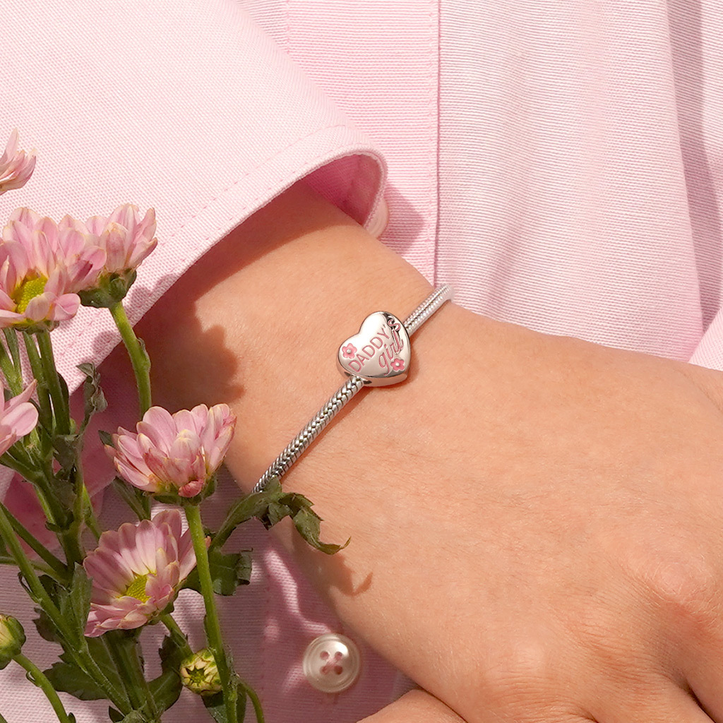 パパのガールハートチャーム image number 3