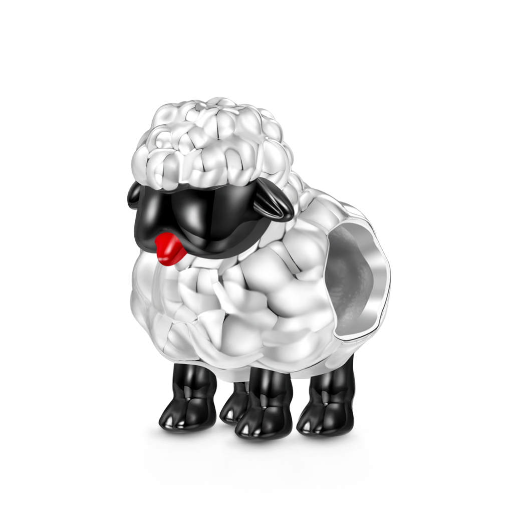 黒い顔羊のチャーム image number 0