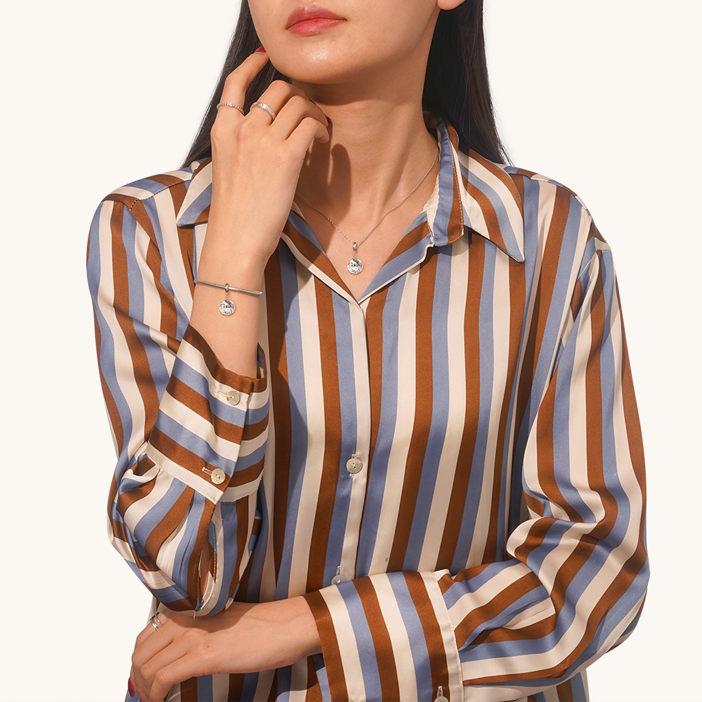 フラワーディスクペンダント image number 4