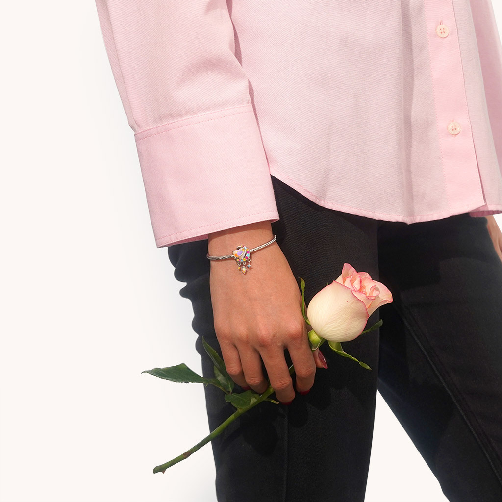 カラフルハートチャーム image number 3