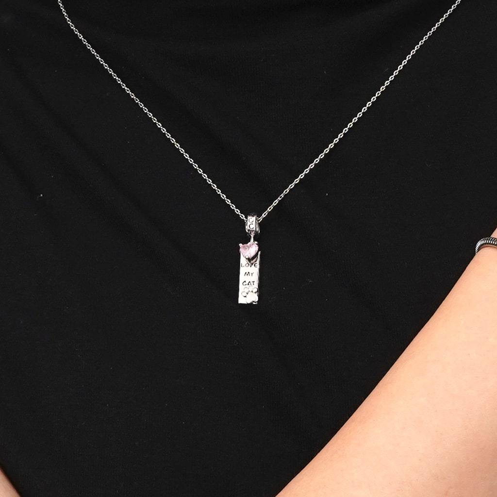 彫刻可能なペットの猫ペンダント image number 6