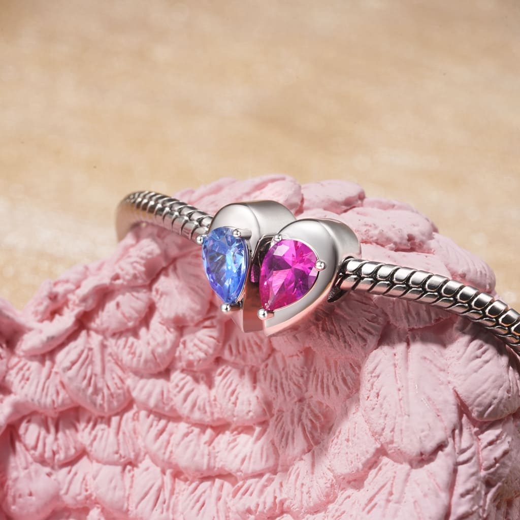 彫刻可能なハート スプリット ペンダント image number 5