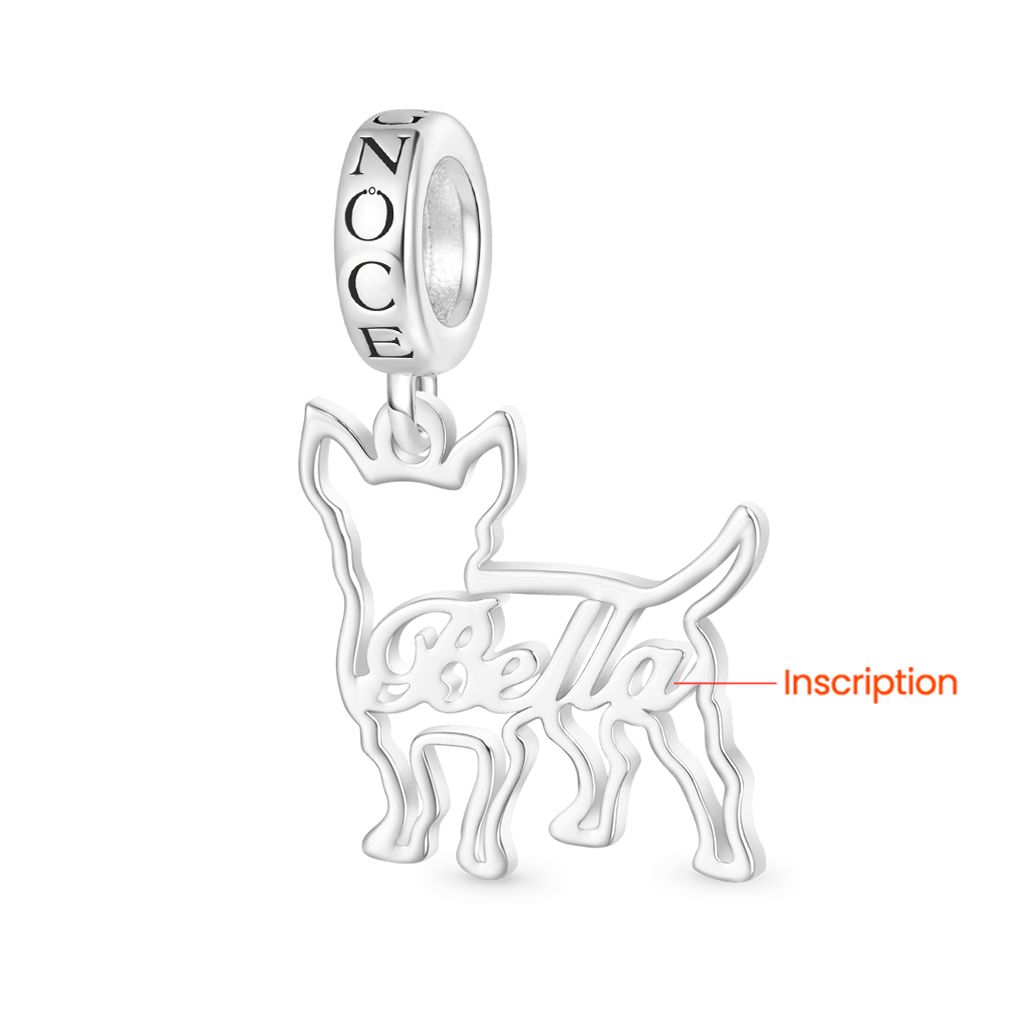 彫刻可能なチワワペンダント image number 2