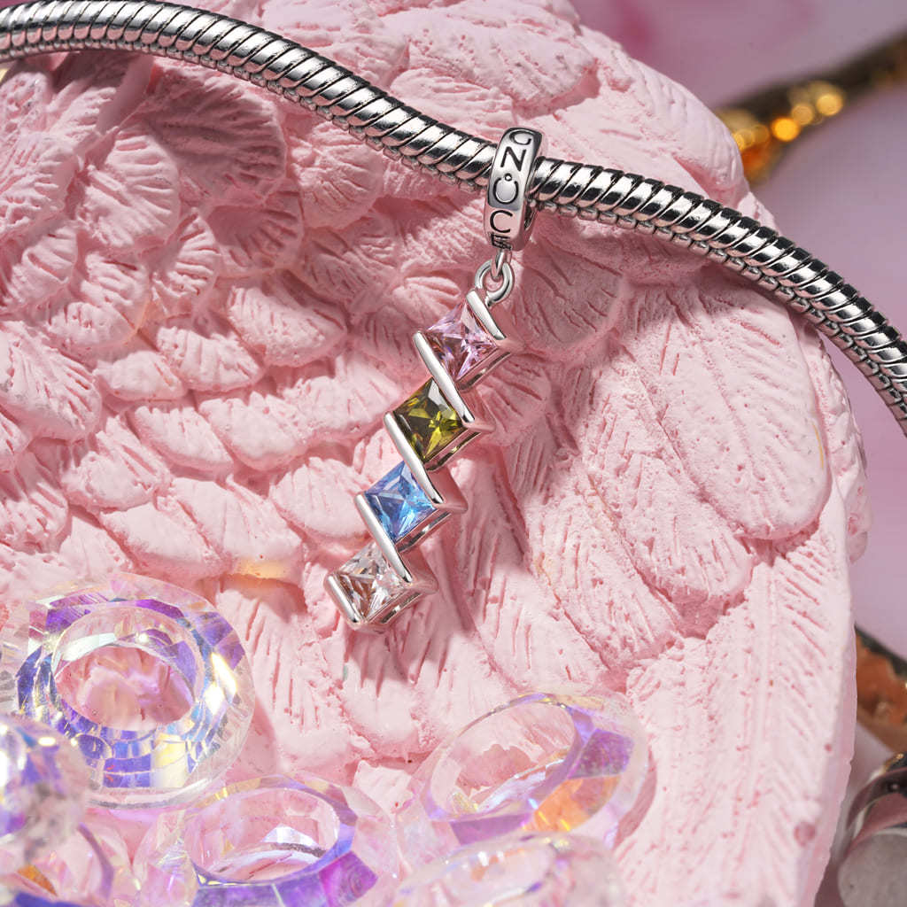 彫刻可能なプリンセス CZ ペンダント image number 4