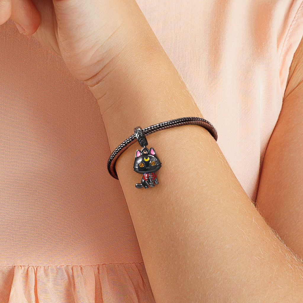 黒猫ペンダント image number 3