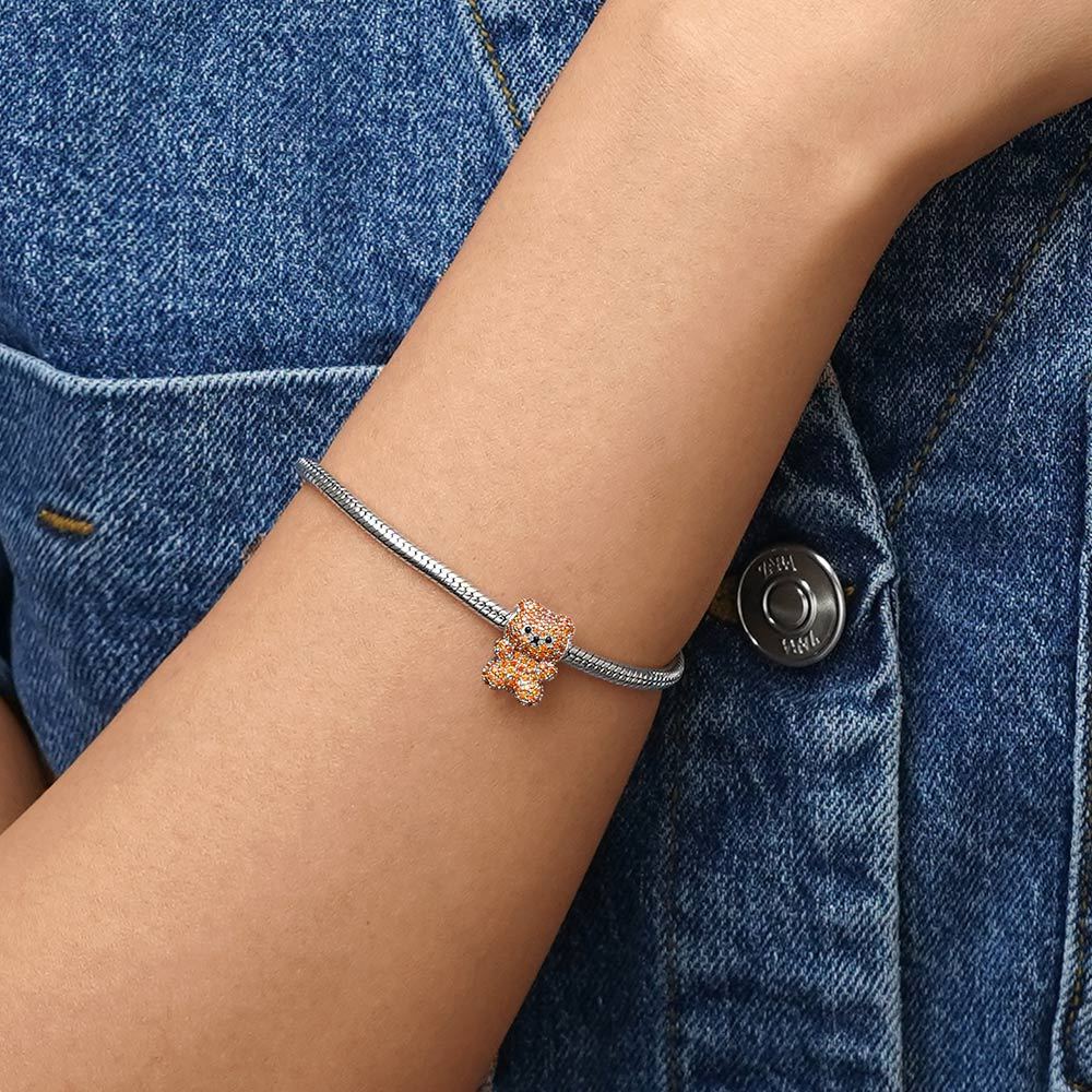 オレンジグミクマチャーム image number 4