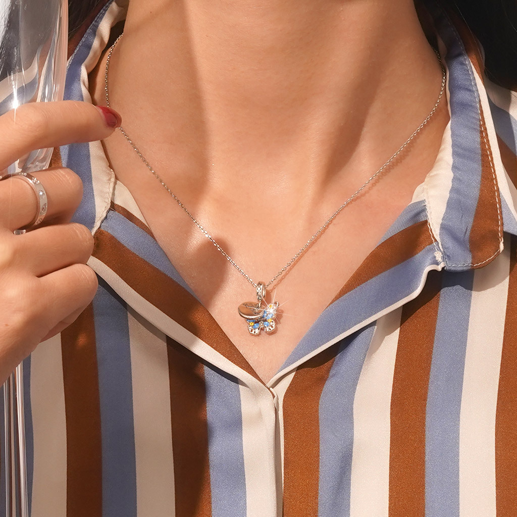 ディスク・バタフライ・ペンダント image number 4