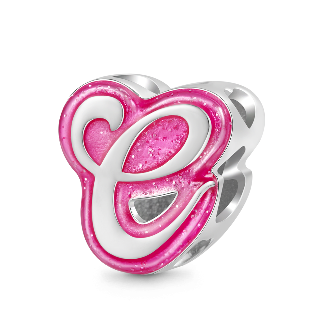 バービー ピンク レター チャーム image number 0