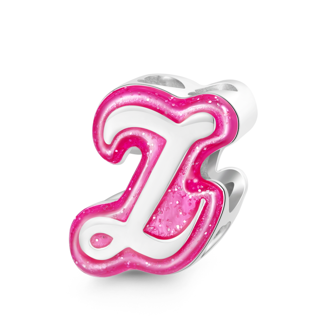 バービー ピンク レター チャーム image number 0