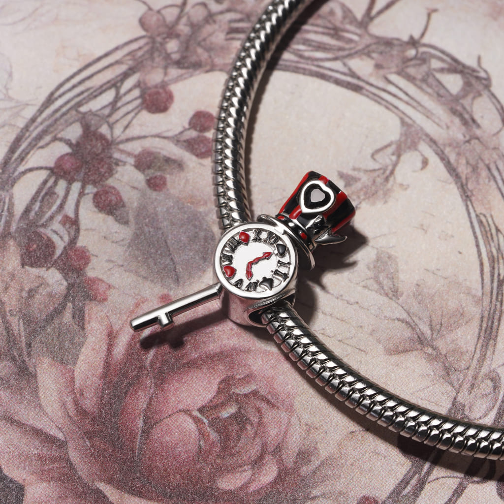 マッドハッター帽子の懐中時計チャーム image number 2