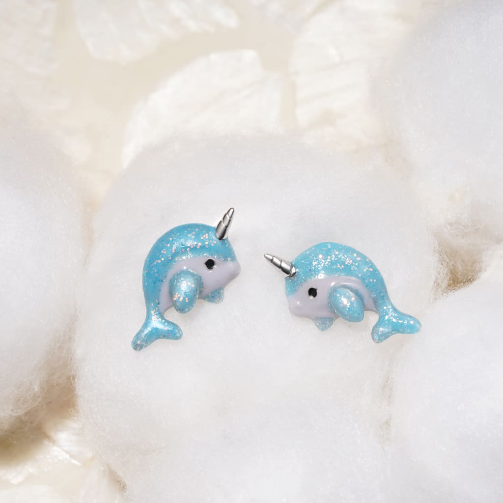 イッカクのスタッドピアス image number 2