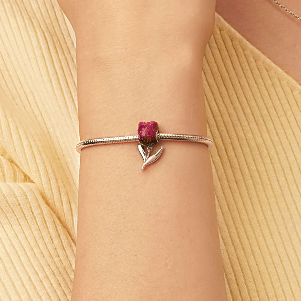 ブラック・チューリップ・チャーム image number 4