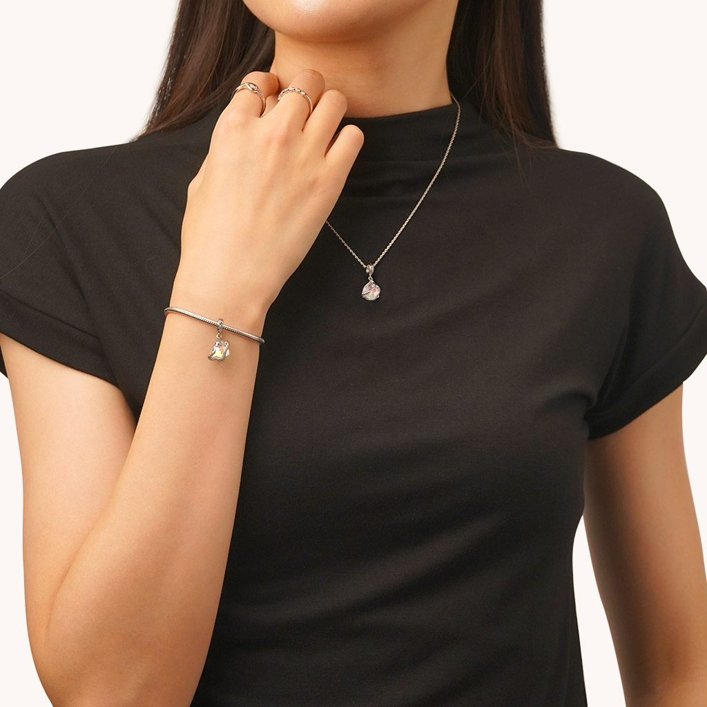 蛇巻きペンダント image number 3