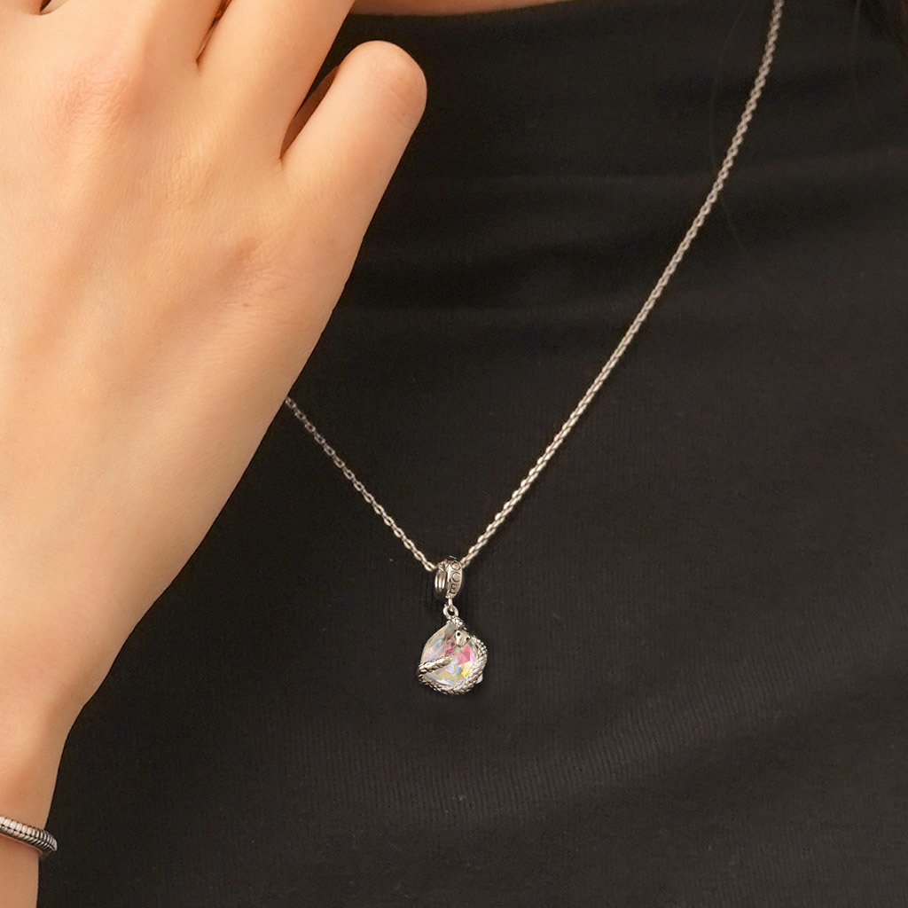 蛇巻きペンダント image number 4