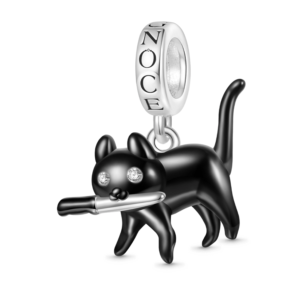 黒猫ペンダント image number 0