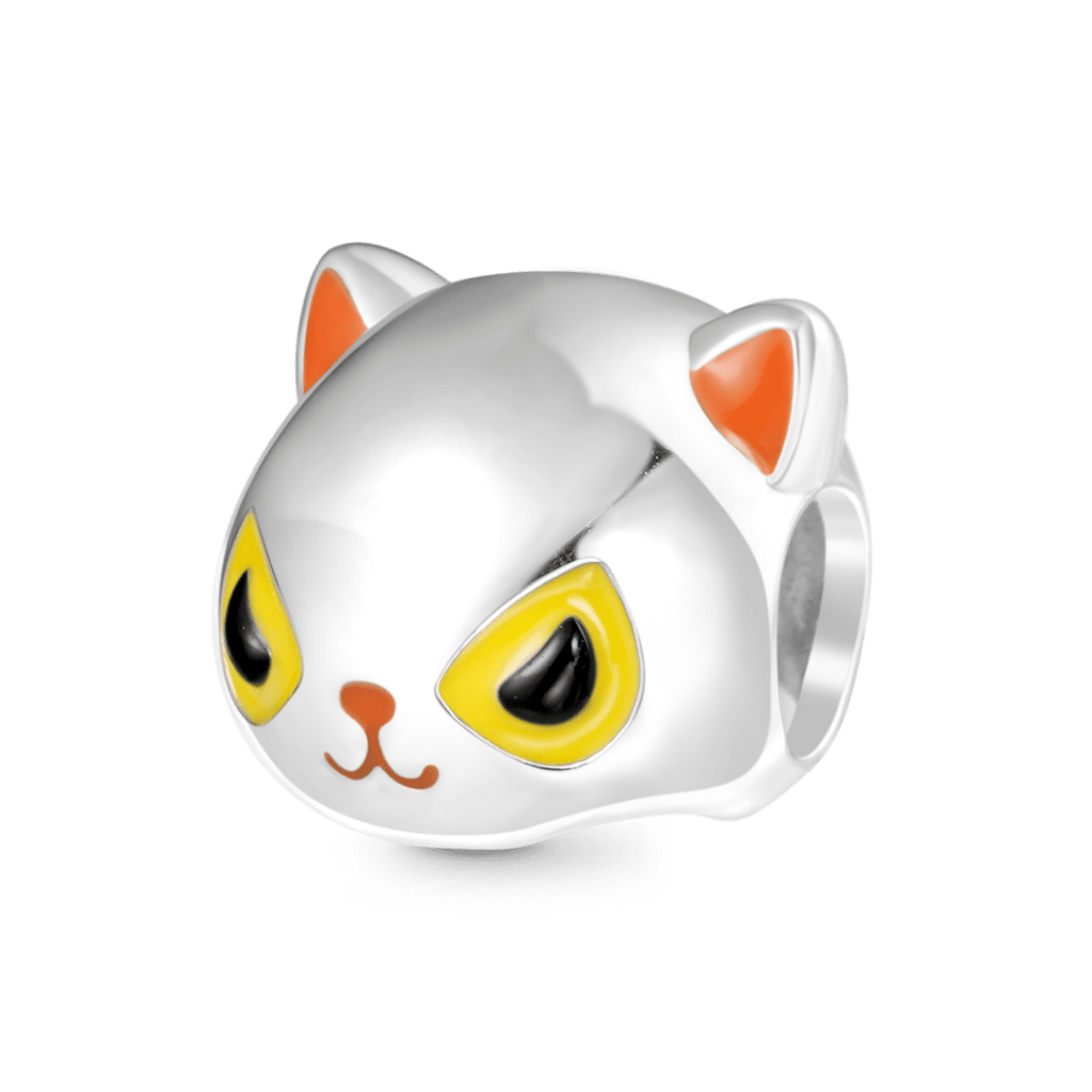 猫とシロクマのチャーム image number 2