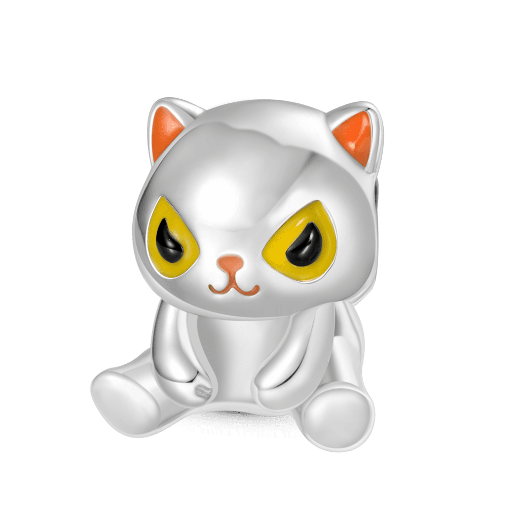 猫とシロクマのチャーム image number 3