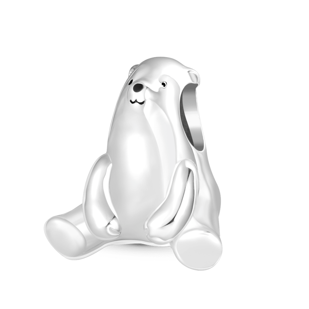 猫とシロクマのチャーム image number 1