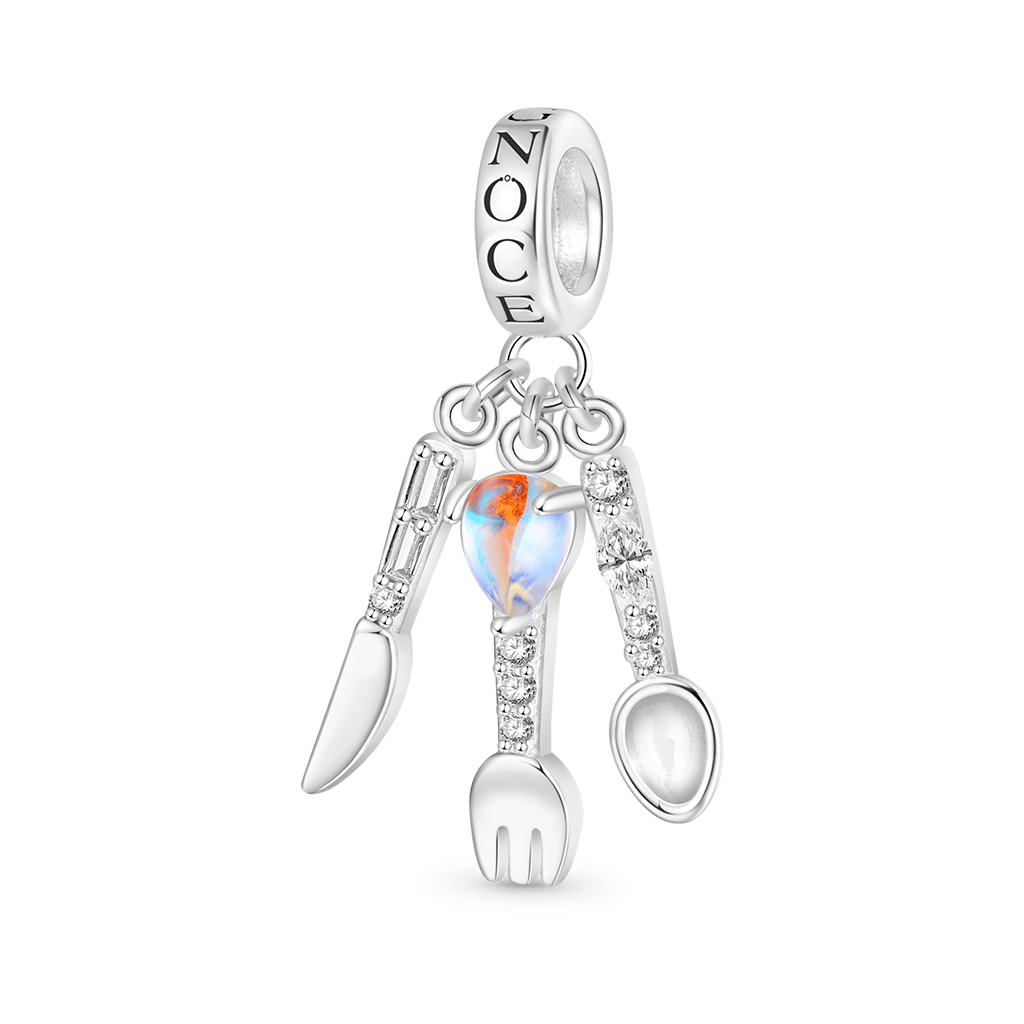 カトラリー ナイフ スプーン フォーク ペンダント image number 0
