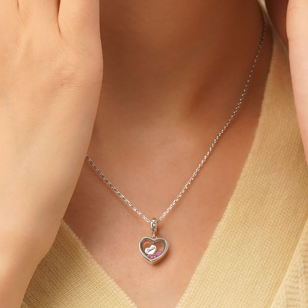 刻印可能なハートペンダント image number 5